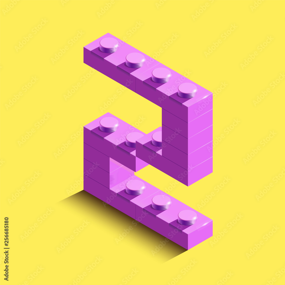 Realistic pink 3d isometric letter Z of the alphabet from constructor bricks. Pink 3d isometric plastic letter from the building blocks.3d letters Realistic pink 3d isometric letter Z of the alphabet from constructor bricks. Pink 3d isometric plastic letter from the building blocks.3d letters
