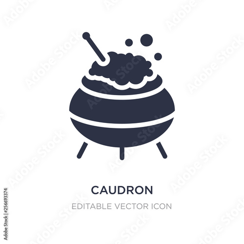 caudron icon on white background. Simple element illustration from Other concept.