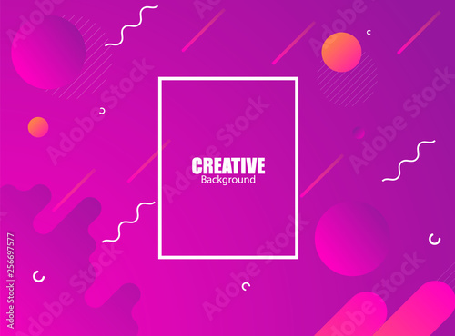 Liquid color abstract background design. Fluid vector gradient design for banner  Liquid color background design. Fluid gradient shapes composition. Futuristic design landing page. Eps10 - Vector