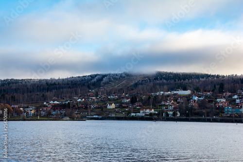 Vue sur le lac Siljan