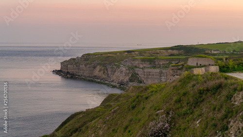 South West Coast Path, near Southwell on the Isle of Portland, Jurassic Coast, Dorset, UK