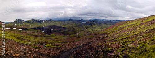 Laugavegur Trail Panorama Iceland