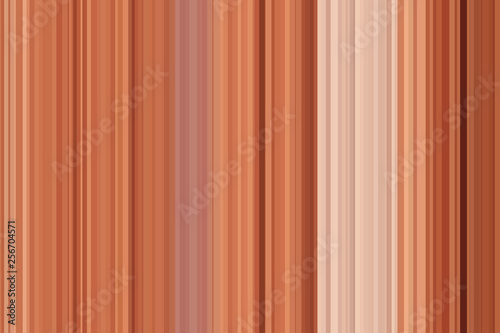 Brown coffee bronze copper seamless stripes pattern. Abstract illustration background. Stylish modern trend colors.