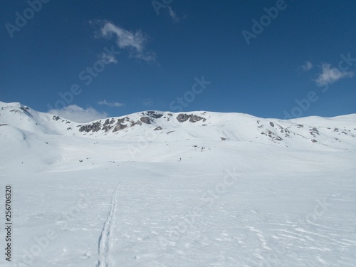 beautiful winter skiins season in sar planina in macedonia © luciezr