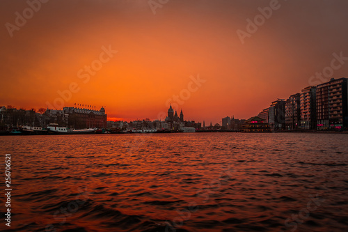 puesta de sol amsterdam © JoseAntonio