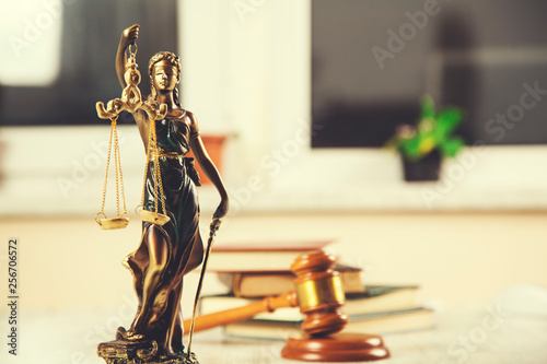 book with judge and justice lady