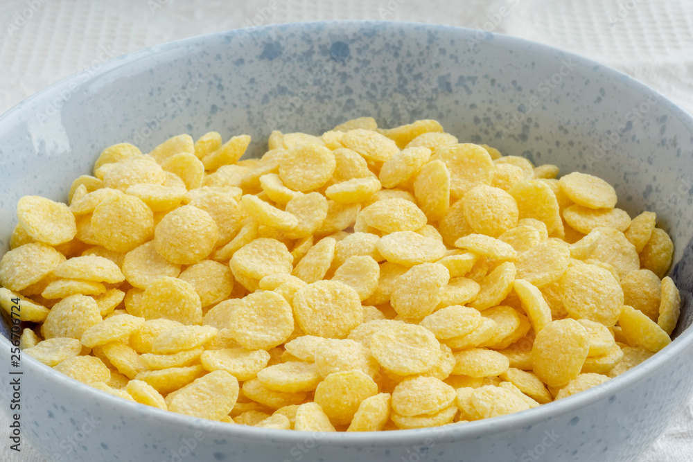 Corn flakes for health breakfast in the morning Corn flakes for health breakfast in the morning