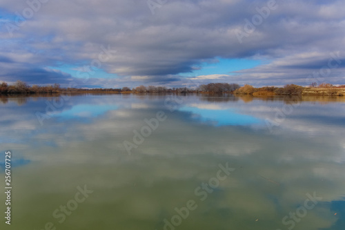 River reflection