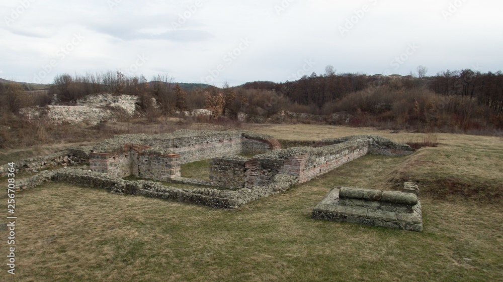 ancient monument site felix romuliana in serbia