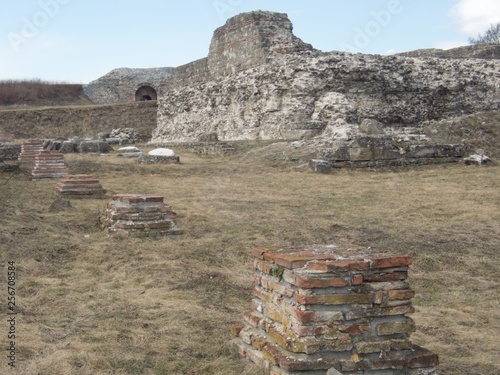 ancient monument site felix romuliana in serbia photo