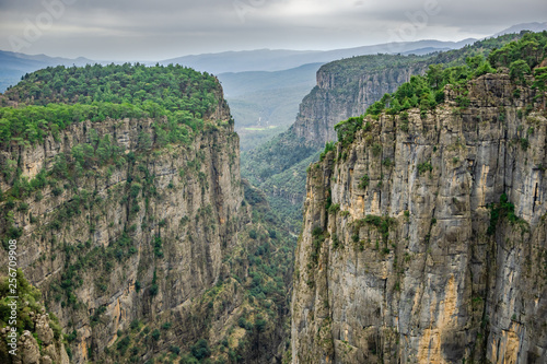 Amazing Tazi Canyon (Bilgelik Vadisi) in Manavgat, Antalya, Turkey. Great valley.
