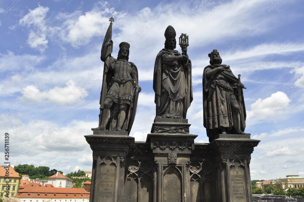 Statues in Prague, Czech Republic