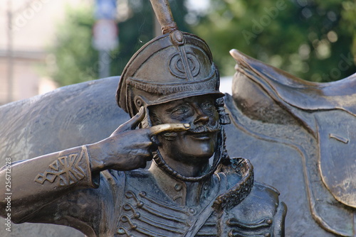Photography Sculptural portrait of hussar
