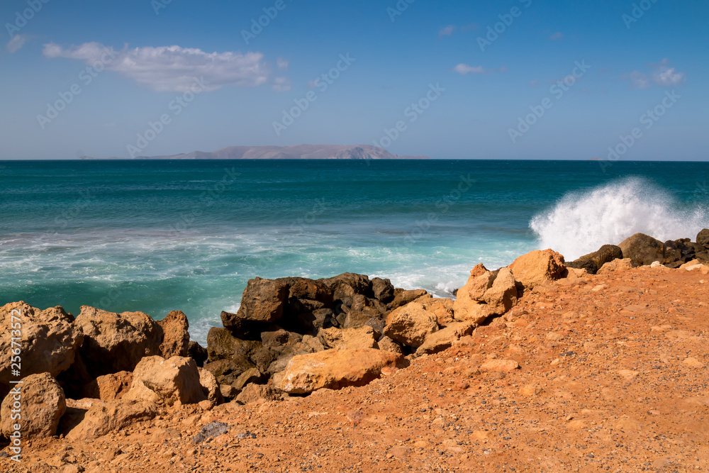 Coast and the sea, Crete, Greece