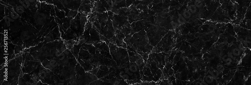 Natural black marble texture for skin tile wallpaper luxurious background, for design art work. Stone ceramic art wall interiors backdrop design. Marble with high resolution © NOOMUBON PHOTO