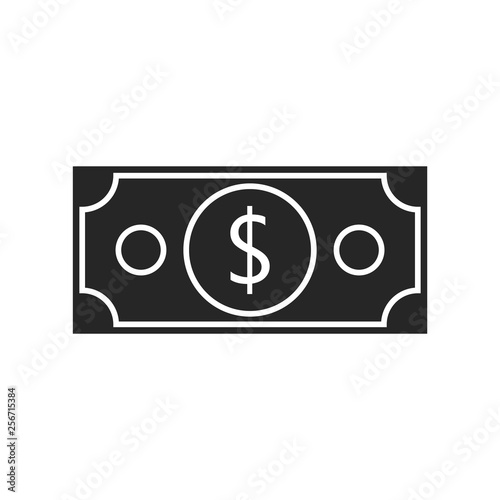 Free Download Dollar flat icon on white background, for any occasion - GFXLoad
