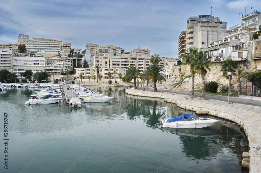 Waterfront in Palma de Mallorca, Spain