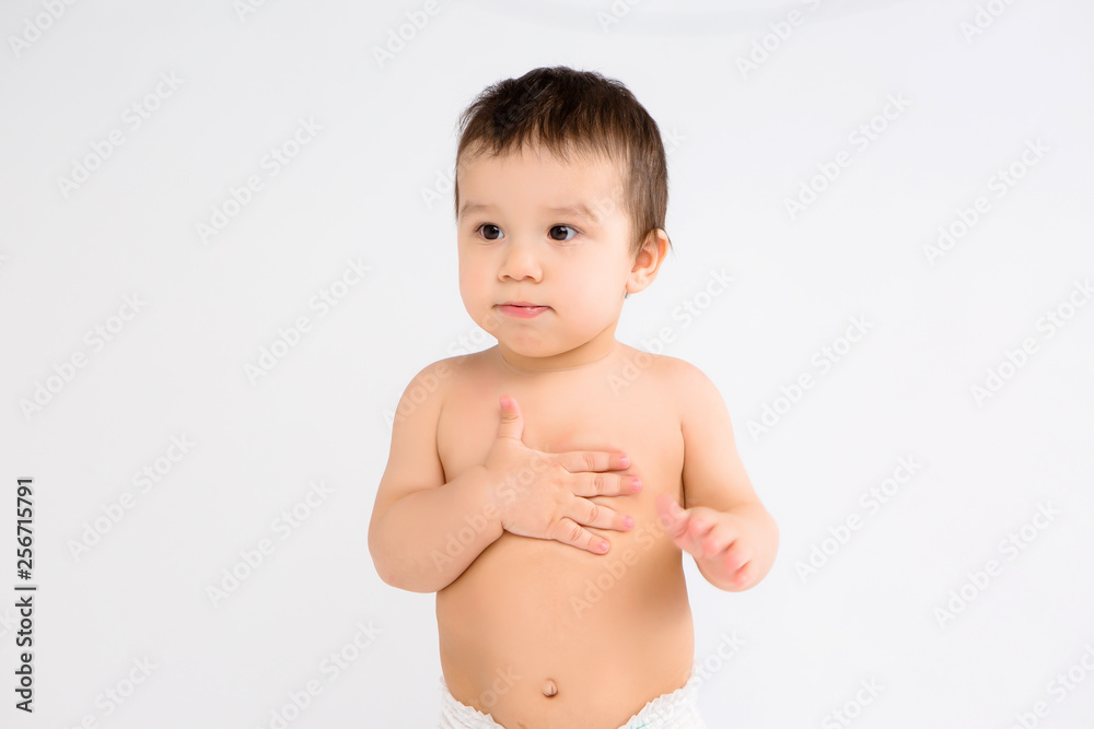 baby boy in diapers on white background, Infant baby boy in diaper crawl happily looking at camera isolated on white background, Infant baby boy in diapers standing on a white background baby boy in diapers on white background, Infant baby boy in diaper crawl happily looking at camera isolated on white background, Infant baby boy in diapers standing on a white background