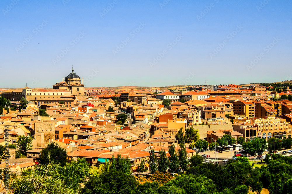 Obraz premium Panorama of Toledo, Spain