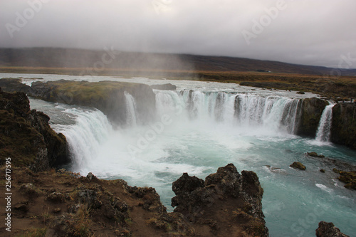 Godafoss waterfall  Iceland 
