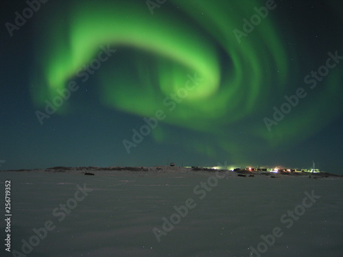 aurora borealis in Russia