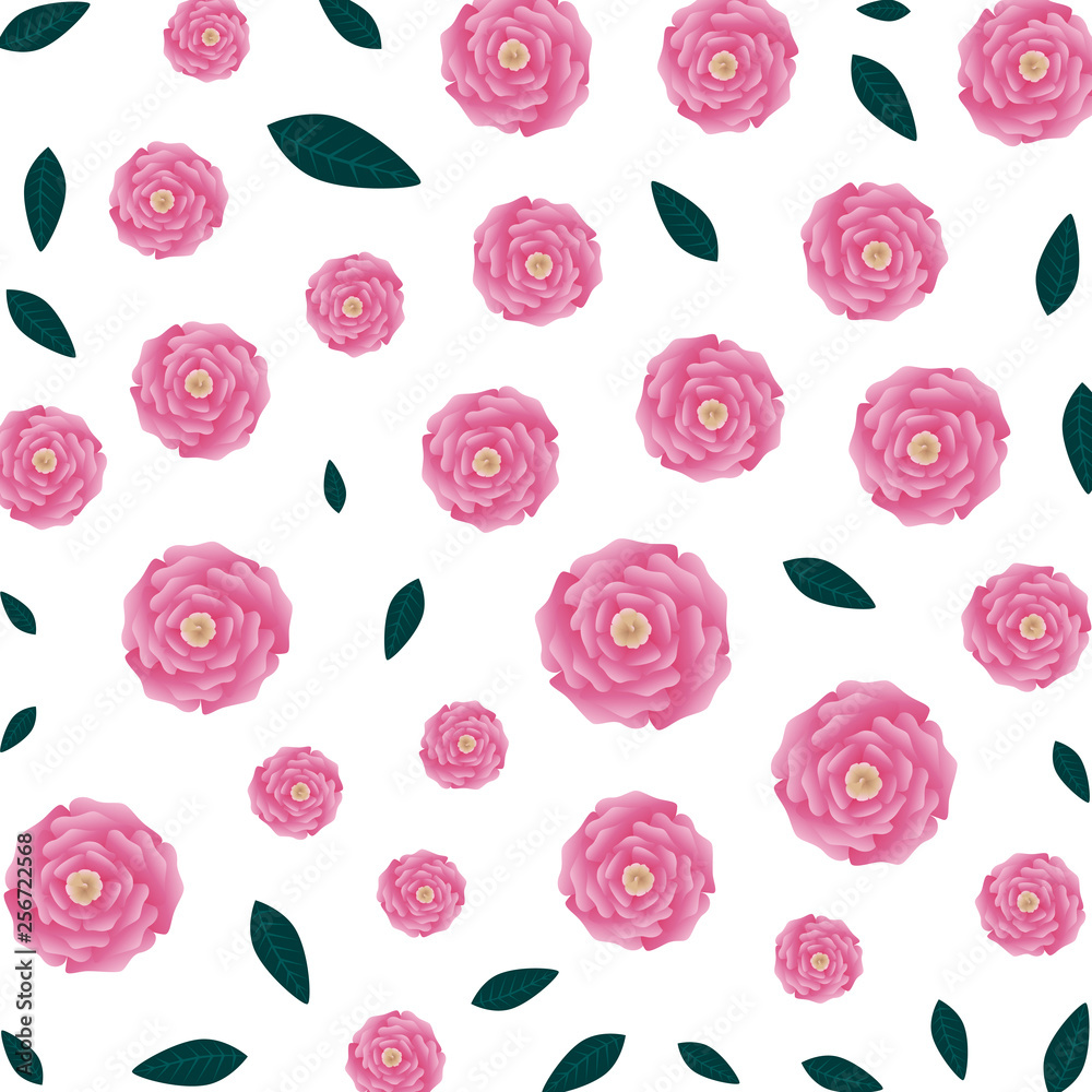 beautiful roses and leafs pattern beautiful roses and leafs pattern