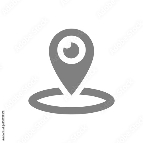 Free Download Appearance, aspect, design, eye, look, view, creative vision grey color icon - GFXLoad