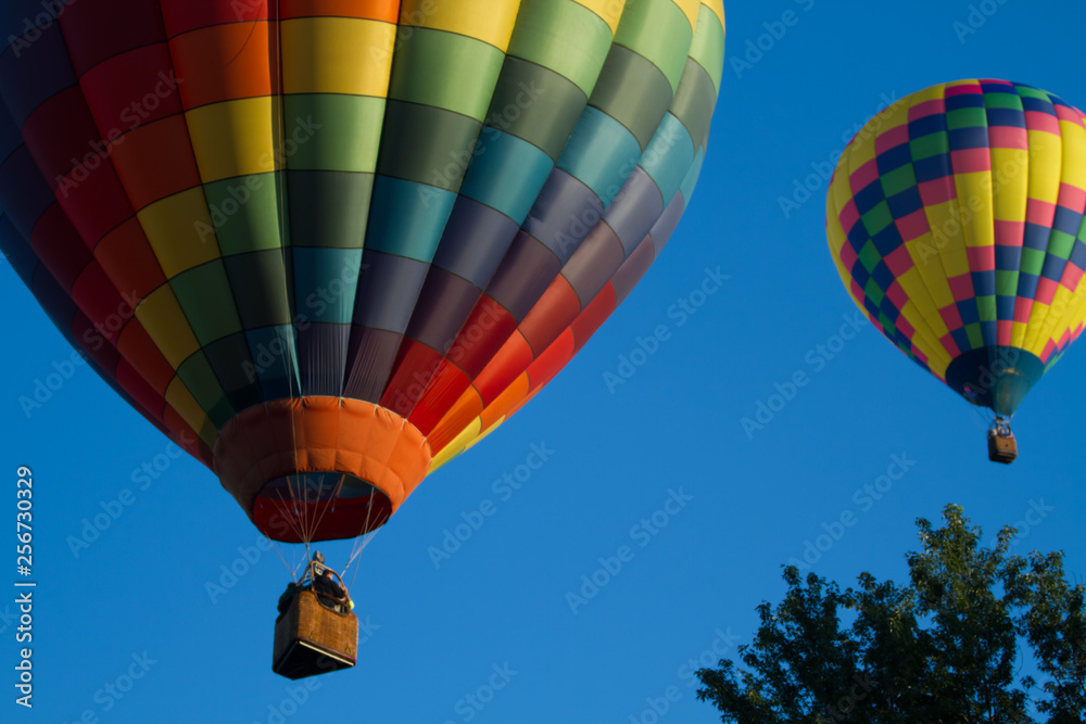 Naklejka premium Hot-Air-Balloons