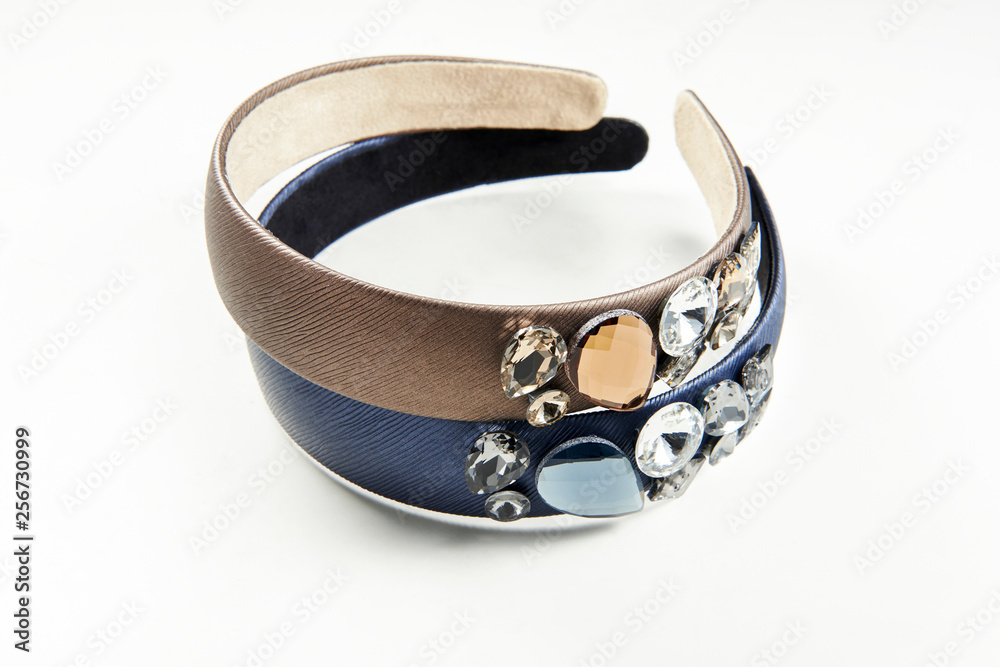 Ladies headband white background Ladies headband white background