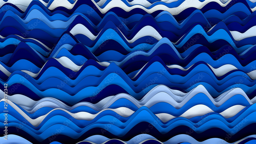 abstract 3d background of colored wavy lines abstract 3d background of colored wavy lines