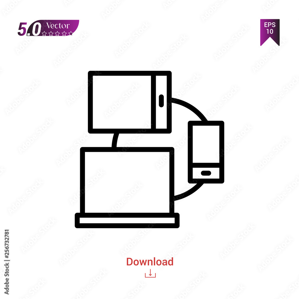 responsive web-design icon vector isolated on white background. Best modern. Graphic design, mobile application, web-design icons 2019 year, user interface. Editable stroke. EPS10 format responsive web-design icon vector isolated on white background. Best modern. Graphic design, mobile application, web-design icons 2019 year, user interface. Editable stroke. EPS10 format