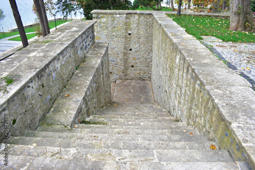 The stairs of the palace
