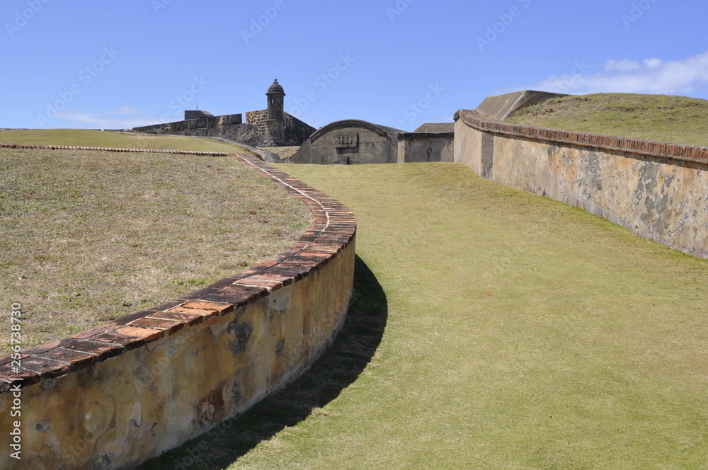 Fortress in San Juan, Puerto Rico