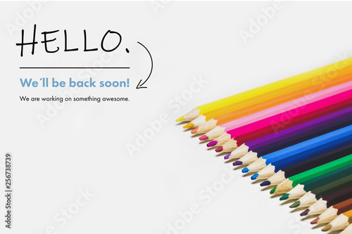 Hello We´ll Back Soon Awesome Website Construction
