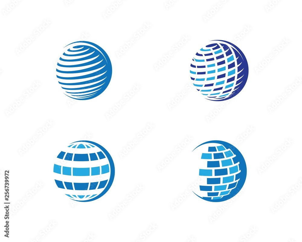 Global logo icon