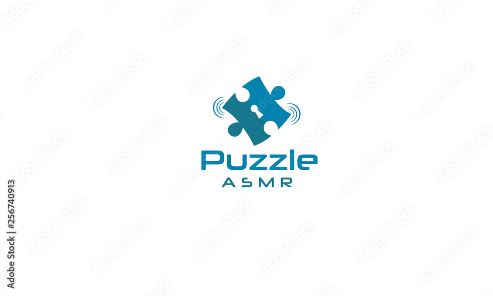 Puzzle logo design Puzzle logo design