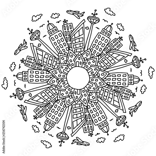 Mandala – Stadt