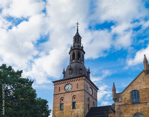 Photography Oslo Cathedral is the main church for the Church of Norway Diocese of Oslo located in downtown Oslo, Norway
