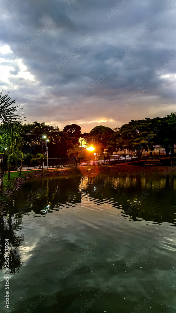 Fototapeta premium bridge over the river
