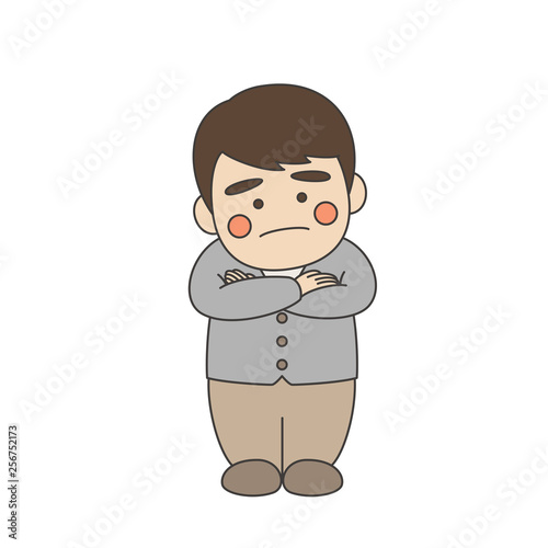 男性キャラクター考える