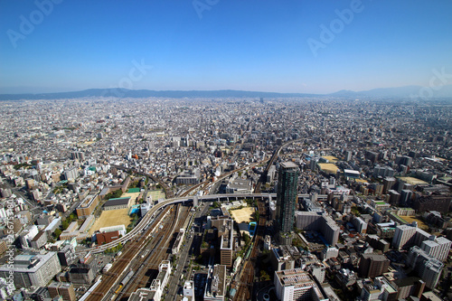 アベノハルカスから見下ろす大阪