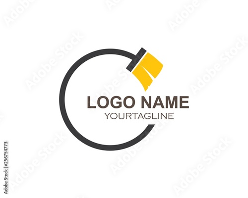 House cleaner logo vector