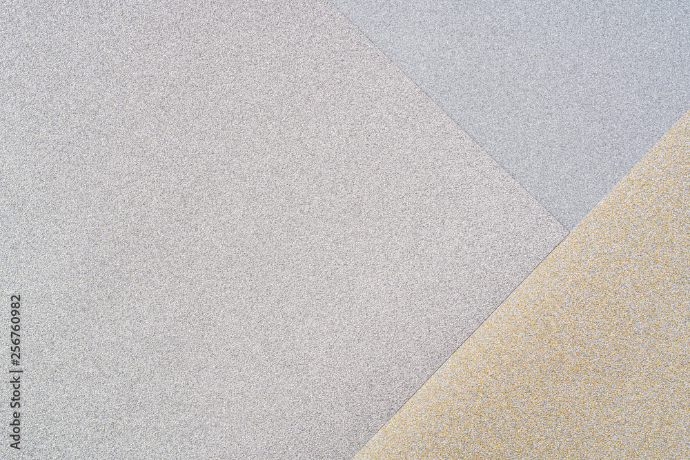 Fototapeta premium silver and golden paper background