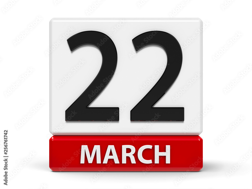 Cubes calendar 22nd March Cubes calendar 22nd March