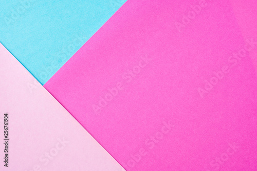 blue and pink paper background