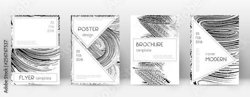 Cover page design template. Stylish brochure layou