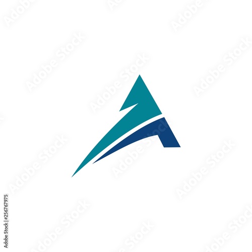 A abstract logo vector