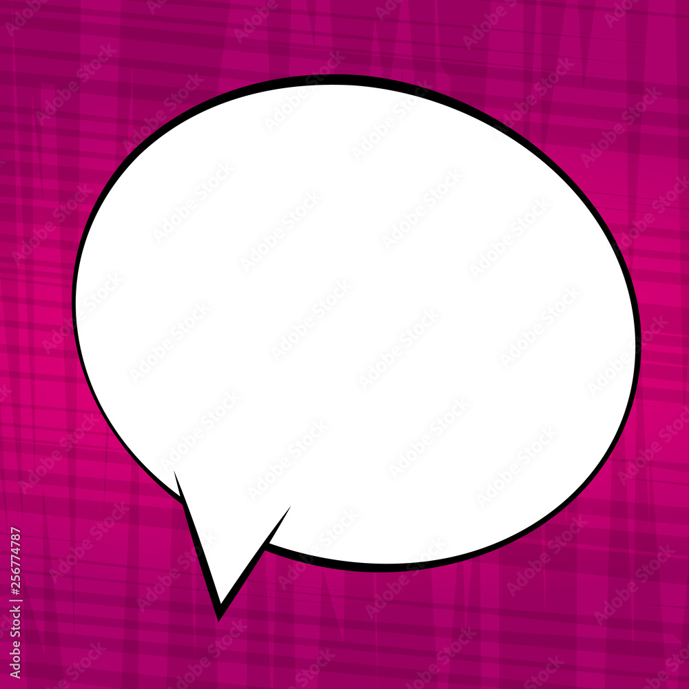 Vector illustrated retro comic book background with big blank speech bubble, pop art vintage style backdrop. Vector illustrated retro comic book background with big blank speech bubble, pop art vintage style backdrop.
