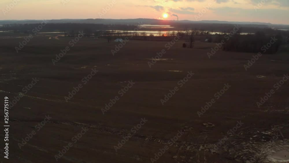 Beautiful Sunset in Open Field Beautiful Sunset in Open Field