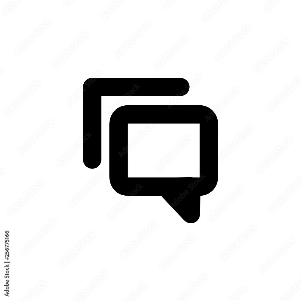 Chat icon vector isolated on background. Trendy sweet symbol. Pixel perfect. illustration EPS 10. - Vector Chat icon vector isolated on background. Trendy sweet symbol. Pixel perfect. illustration EPS 10. - Vector